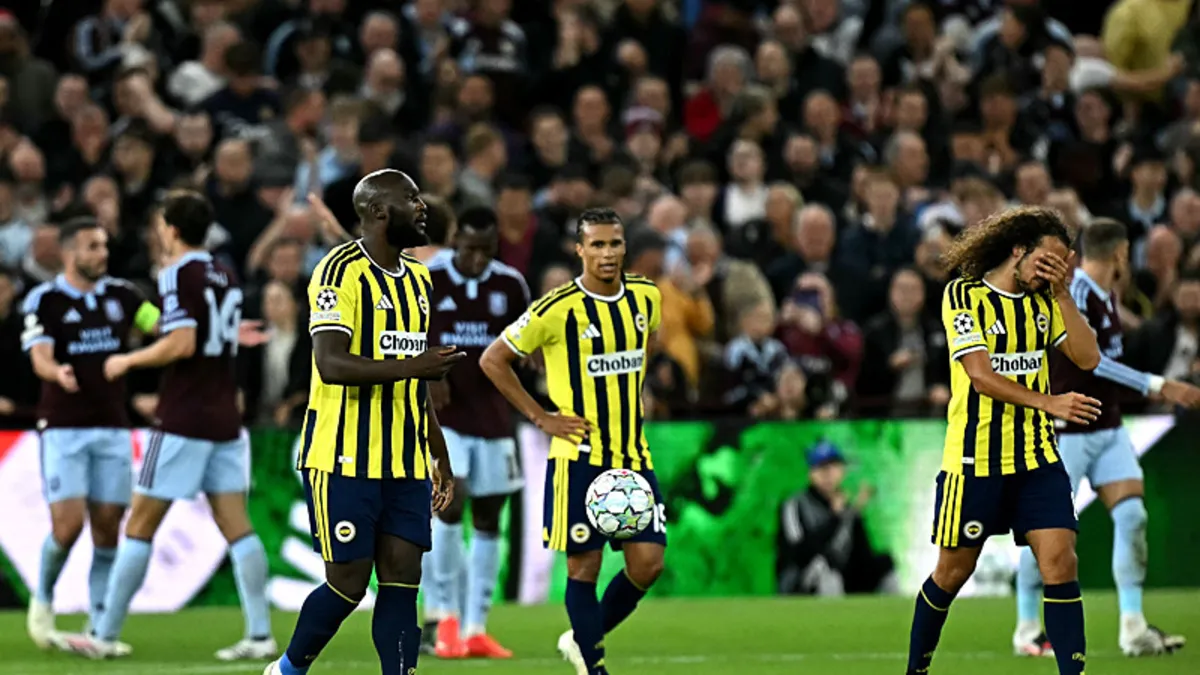 Fenerbahçe İngiltere'de Aston Villa'ya farklı mağlup!
