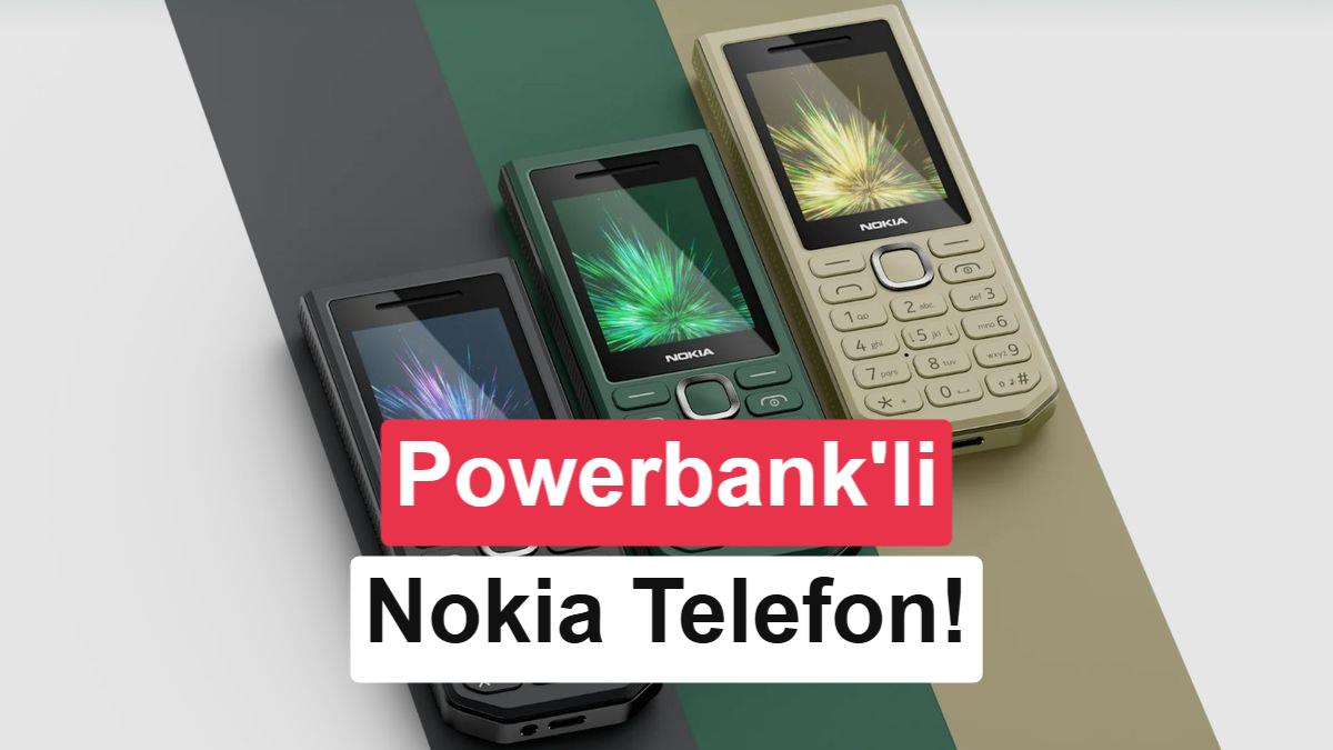 Hem telefon hem powerbank: Nokia 300 Charge tanıtıldı