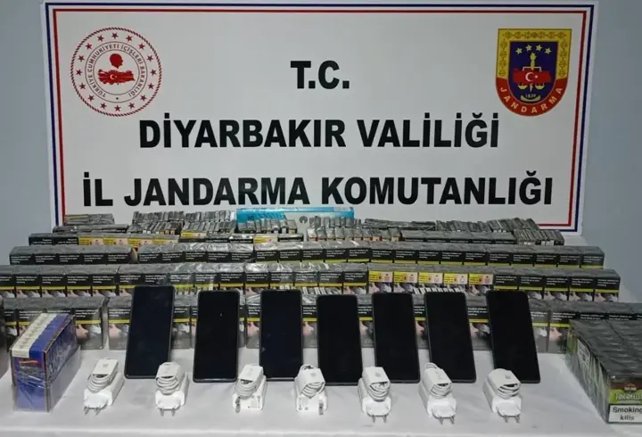 Diyarbakır’da kaçakçılık operasyonlarında 66 şüpheliye işlem