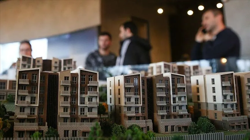 Konut Fiyat Endeksi kasımda aylık bazda yüzde 2,7 arttı