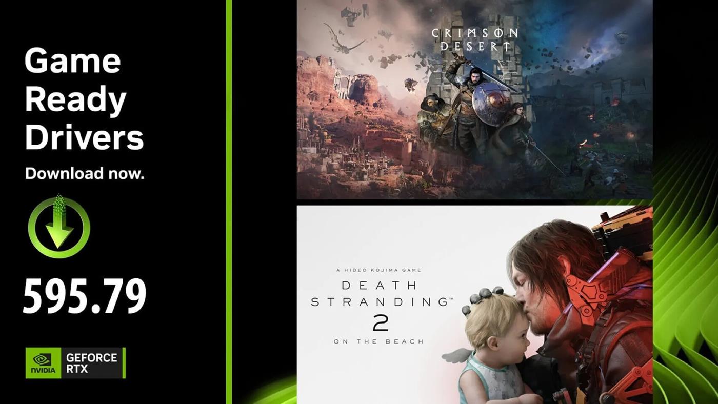 Nvidia Geforce 595.79 sürücüsü yayınlandı: İşte yenilikler