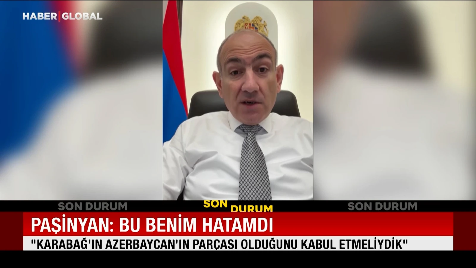 Paşinyan'dan Karabağ itirafı: Bu benim hatamdı