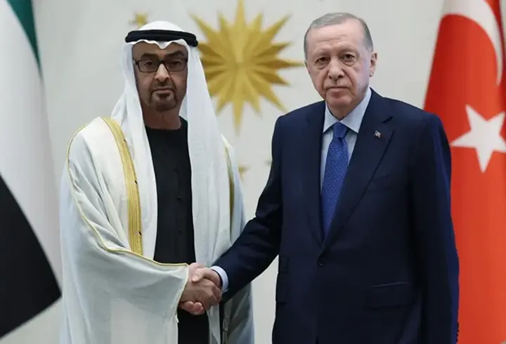 SON DAKİKA HABERİ: Cumhurbaşkanı Erdoğan, BAE Devlet Başkanı Al Nahyan ile görüştü