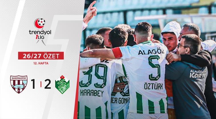 Özet | Alagöz Holding Iğdır Fk Deplasmanda 3 Puanı Aldı!