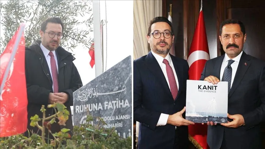 AA Yönetim Kurulu Başkanı Serdar Karagöz, Hatay'da ziyaretlerde bulundu