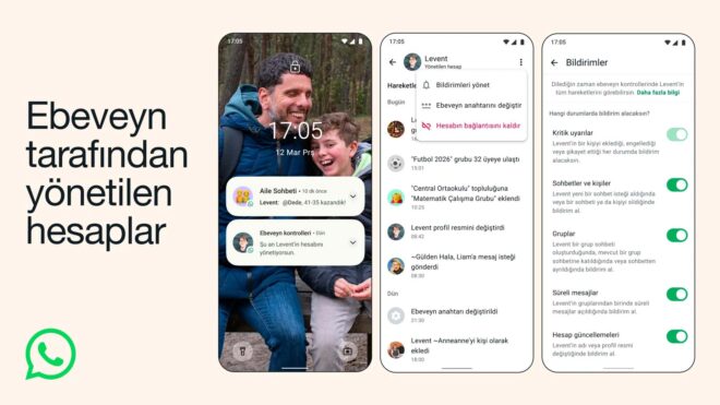 WhatsApp duyurdu: “Ebeveyn tarafından yönetilen hesaplarla tanışın”