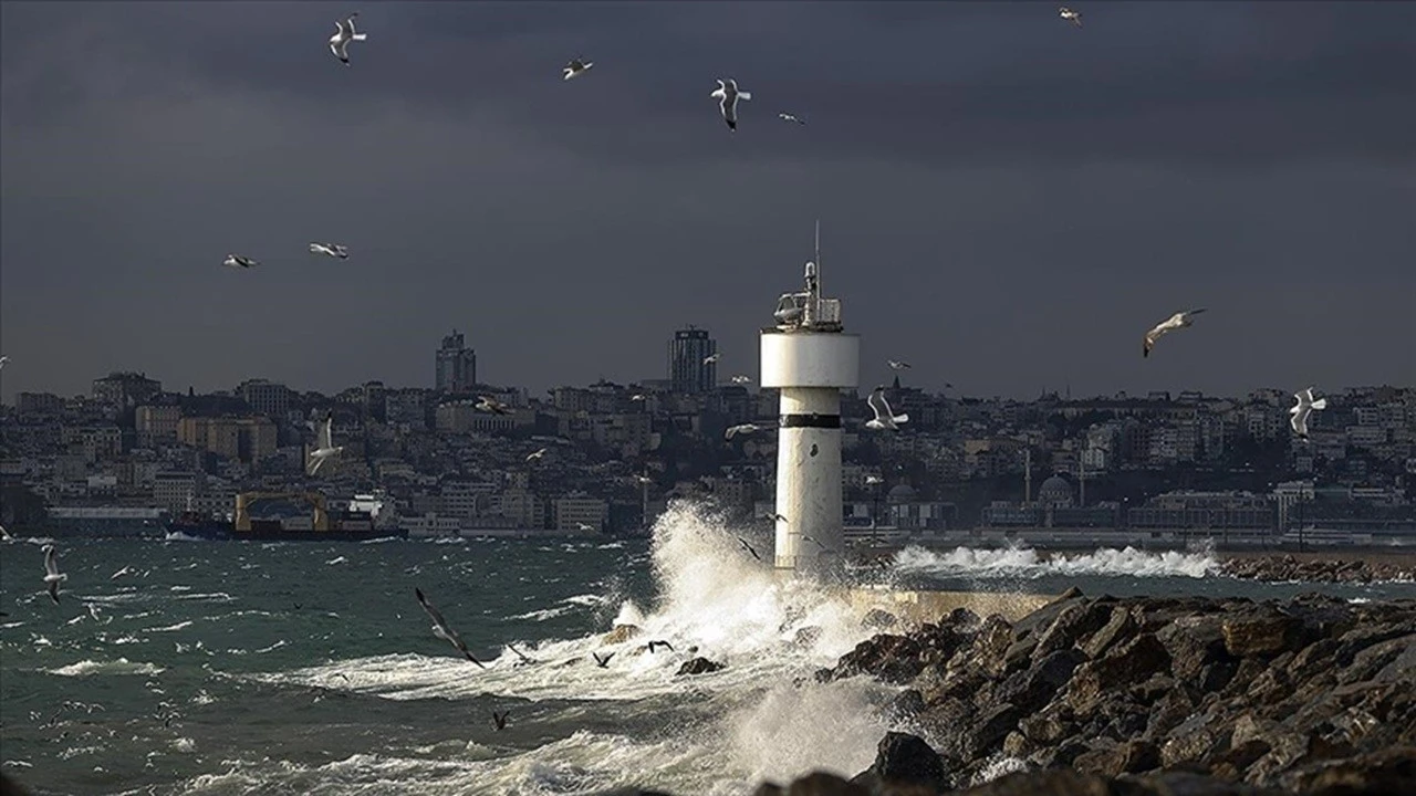 Meteoroloji'den Marmara için fırtına alarmı