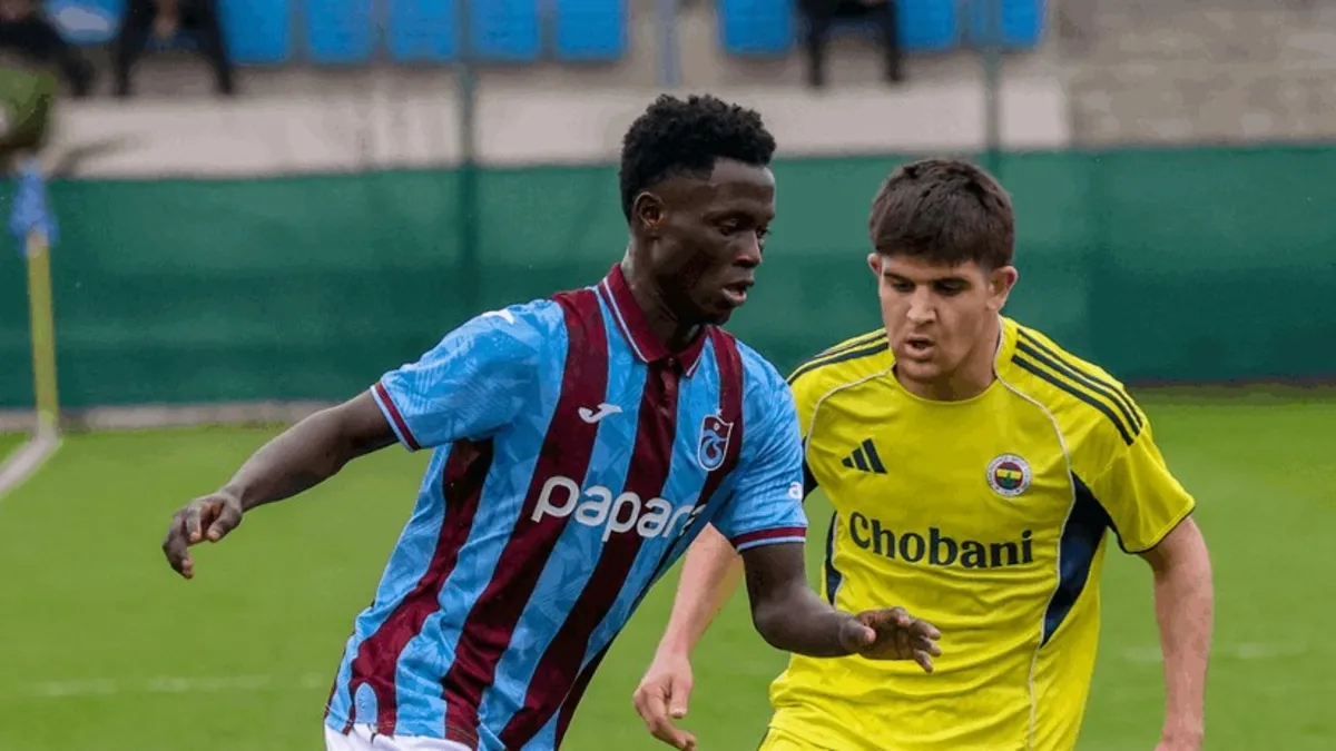 Trabzonspor U19 evinde Fenerbahçe U19'u devirdi! İşte maçın özeti