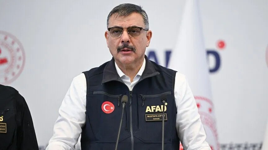 Bakan Çiftçi: Yağışlara Karşı Ülke Genelinde Seferberlik Halindeyiz