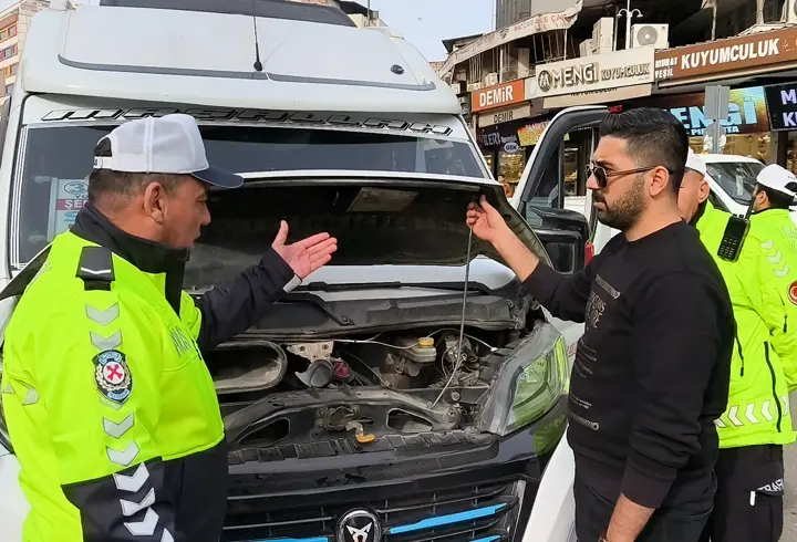 28 sürücüye toplam 116 bin 976 lira ceza kesildi