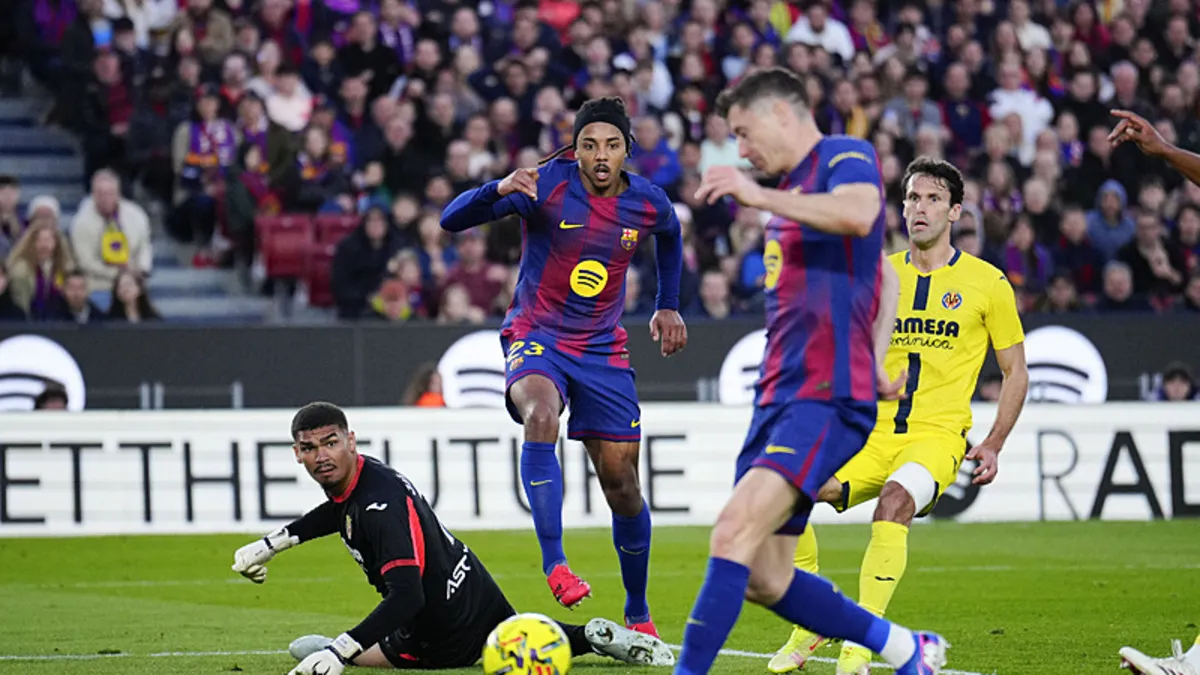 Barcelona, Villarreal'i 4 golle geçti