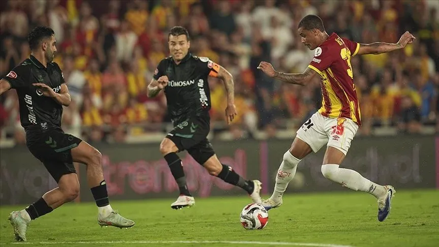 Göztepe-TÜMOSAN Konyaspor karşılaşması berabere bitti
