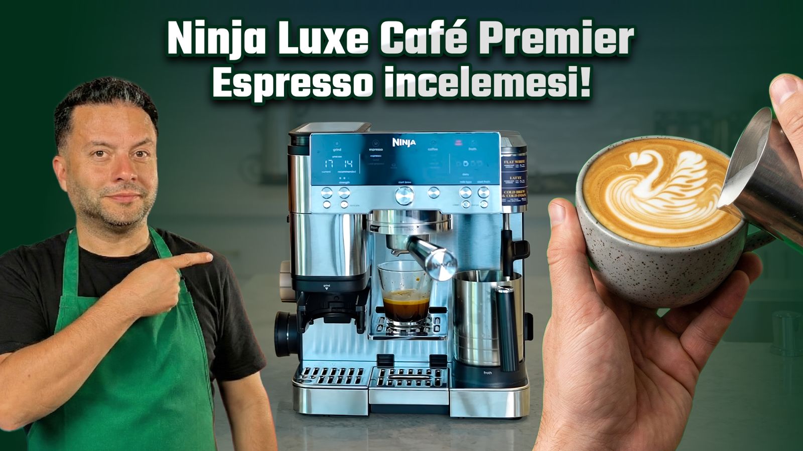 Dışarıda kahveye son! Ninja Luxe Café Premier Espresso incelemesi!