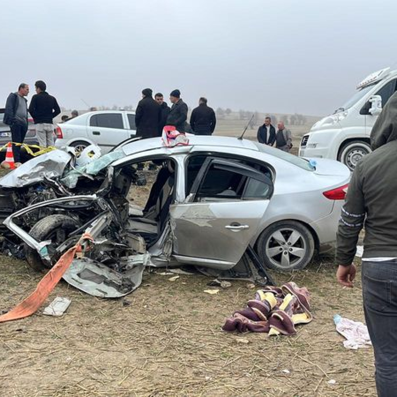 Yozgat'ta feci kaza! 1 ölü, 5 yaralı