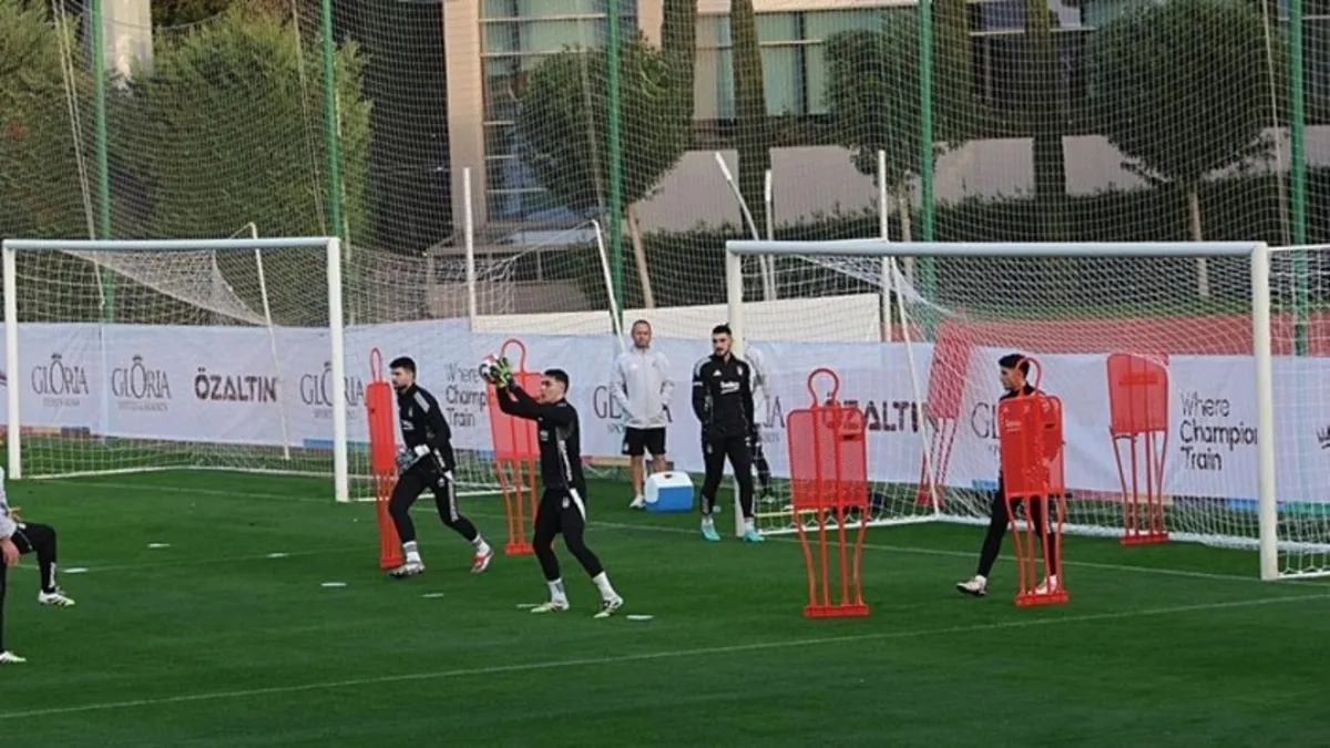 Beşiktaş'ın Antalya kamp çalışmalarını sürüyor!