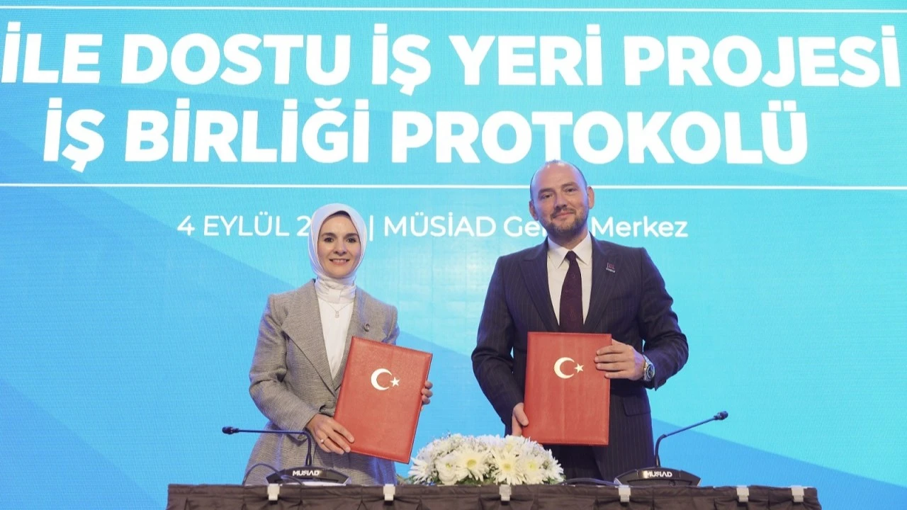 MÜSİAD ile Aile Bakanlığı arasında protokol imzalandı: Evlenecek çalışanlara destek