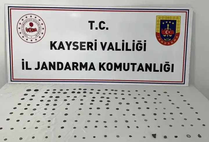 Kayseri'de tarihi eser operasyonu: 1 gözaltı