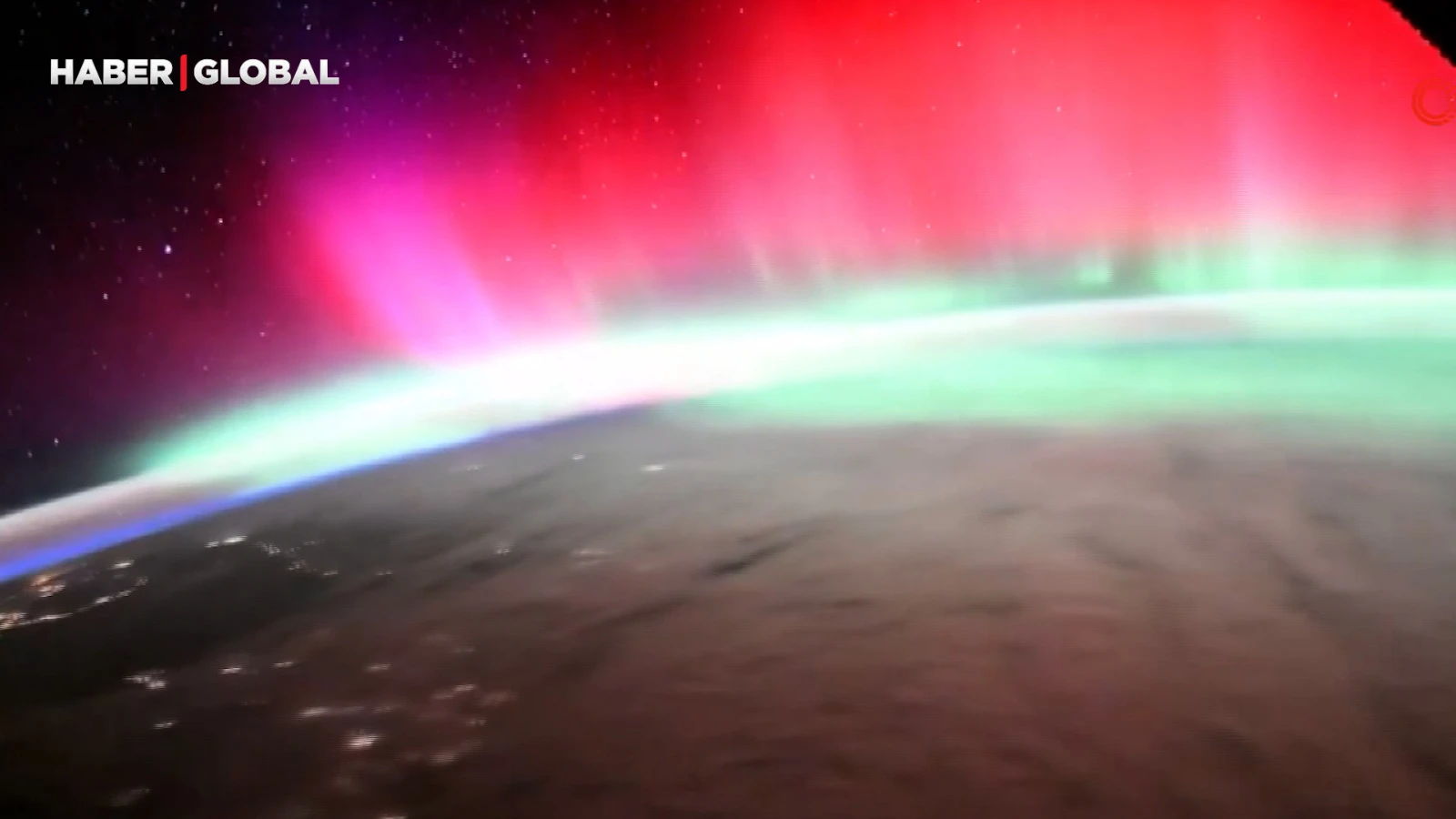 Japon astronot, uzaydan kuzey ışıklarını görüntüledi