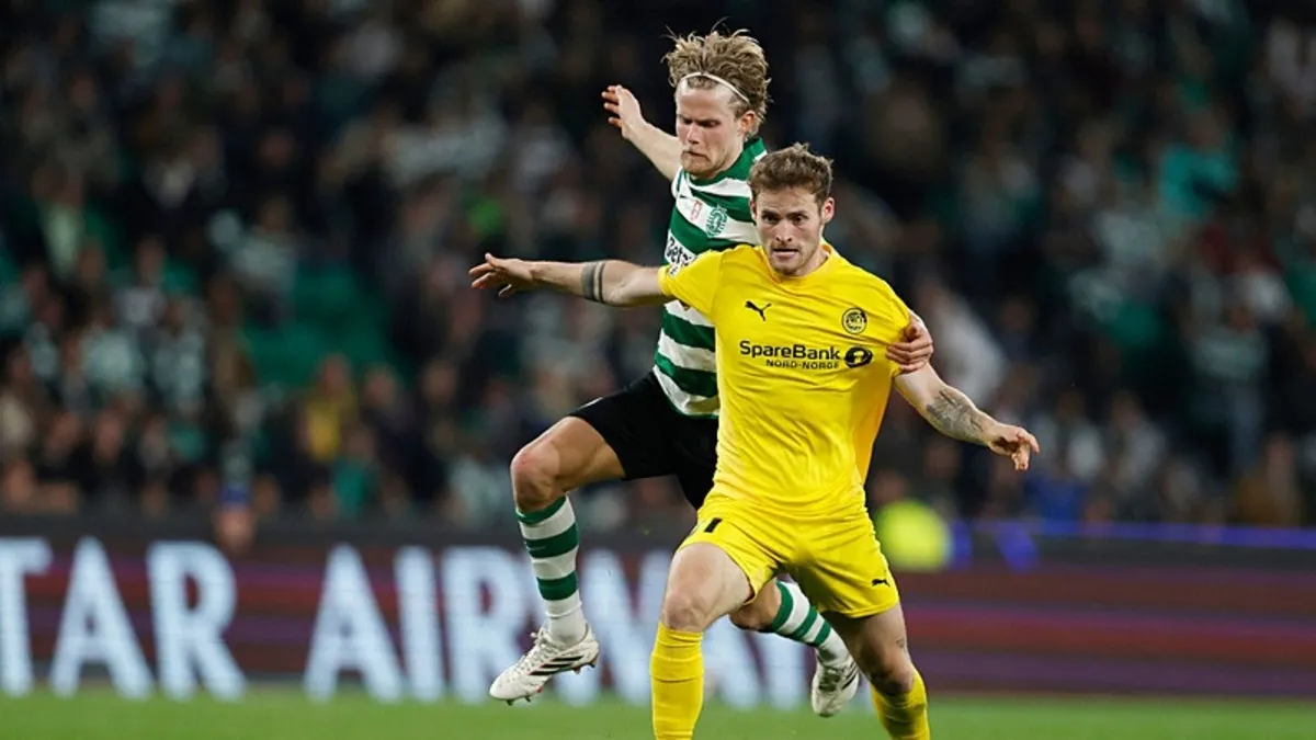 Şampiyonlar Ligi'nde Sporting, Bodo Glimt'e dur dedi!