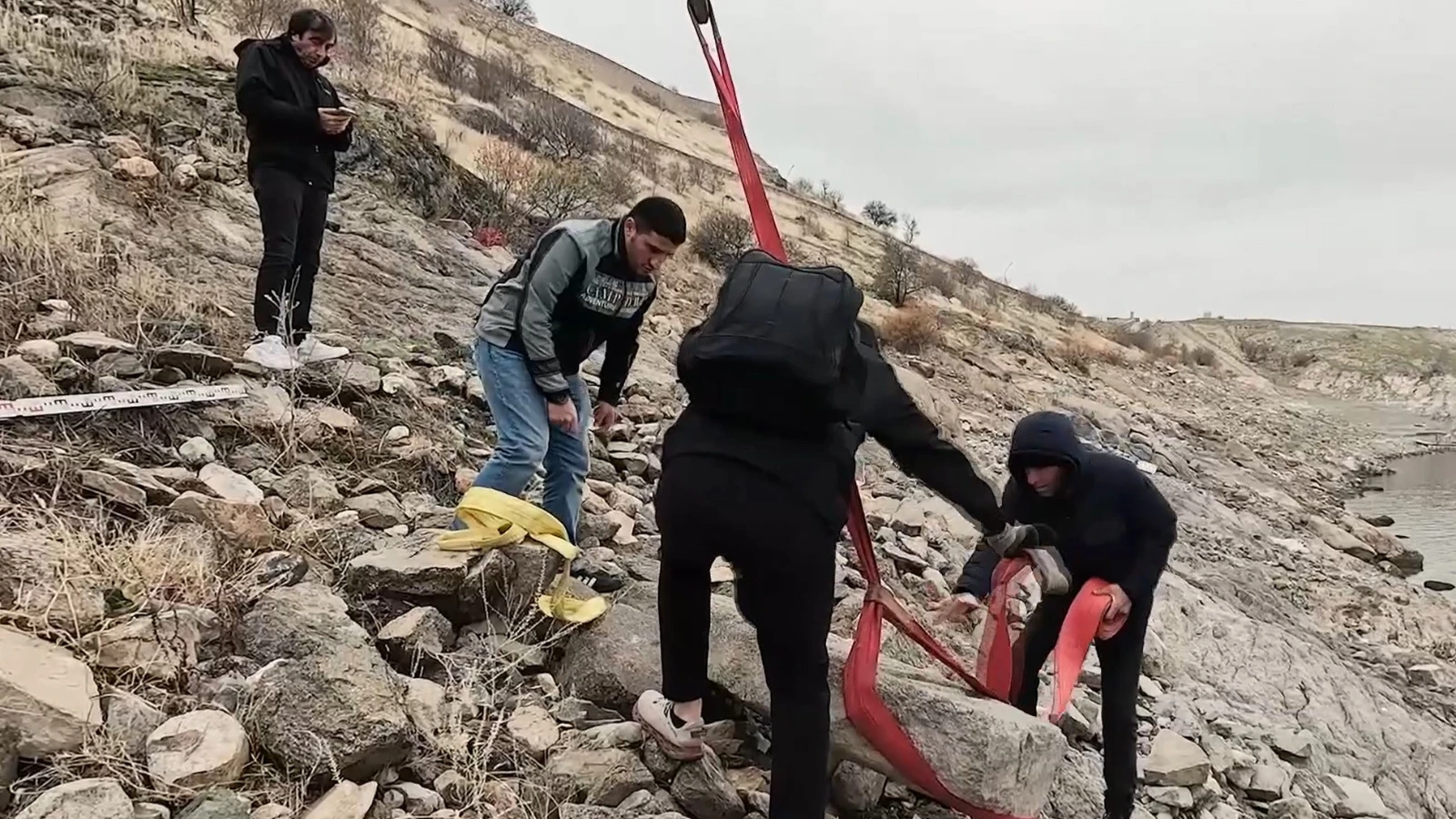 Tunceli'de sular çekilince ortaya çıktı; hemen koruma altına alındı!