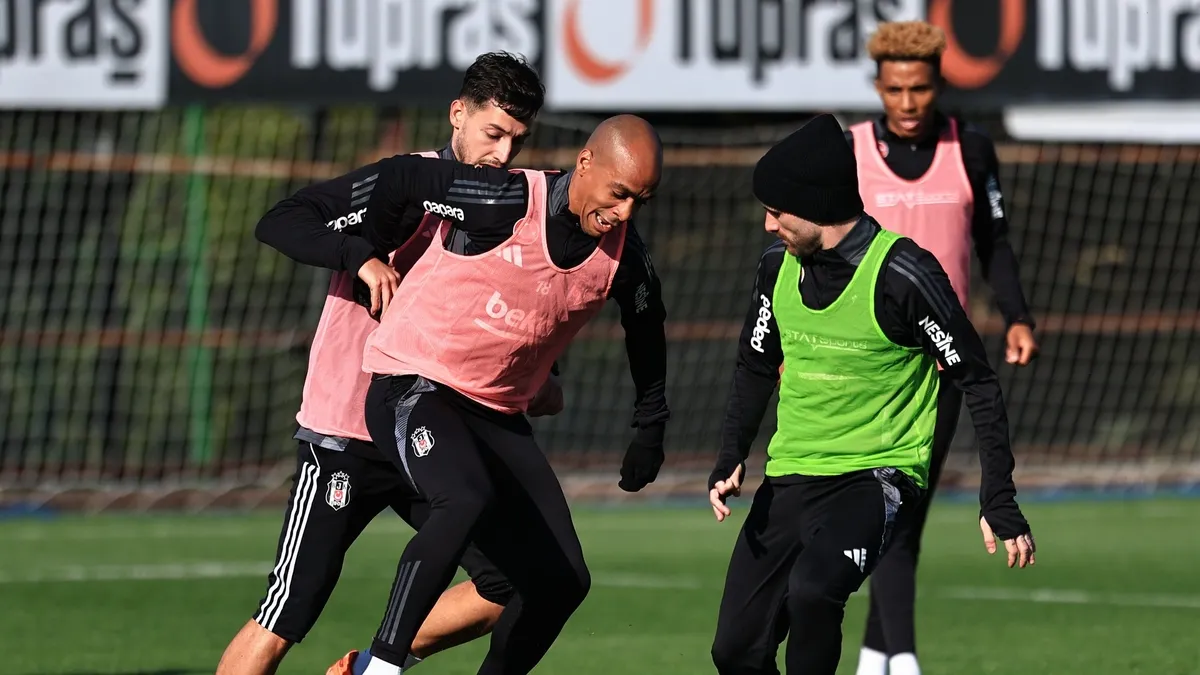 Beşiktaş'ta Galatasaray derbisi hazırlıkları başladı!