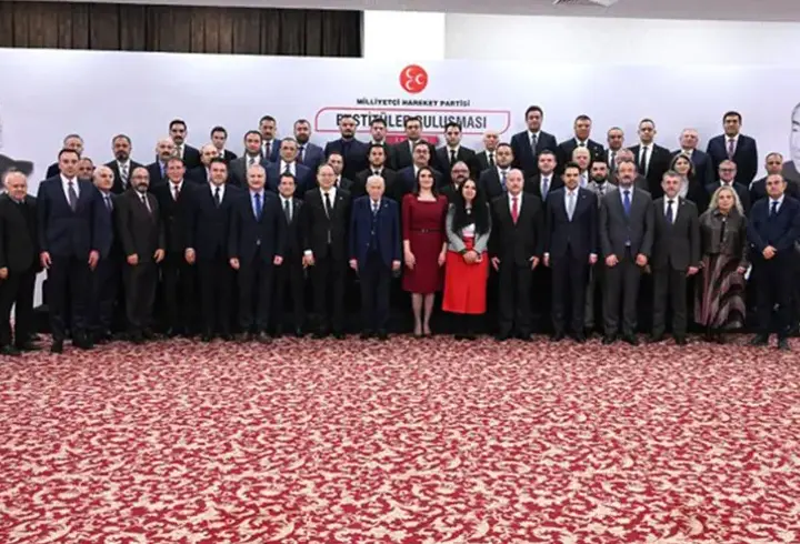 MHP Genel Başkanı Bahçeli, parti bünyesindeki enstitülerin temsilcileriyle bir araya geldi
