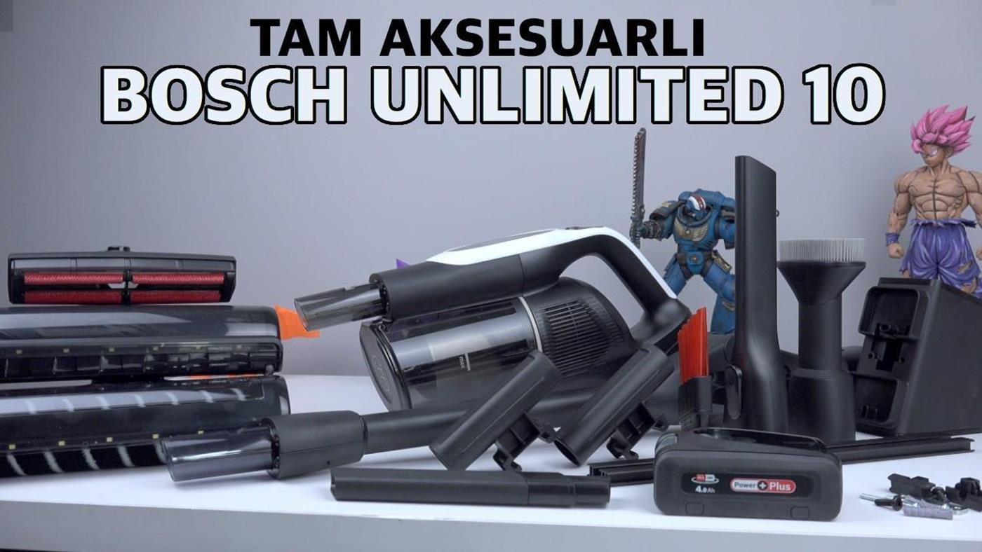 Bosch'un yeni nesil dikey süpürgesi “Bosch Unlimited 10”