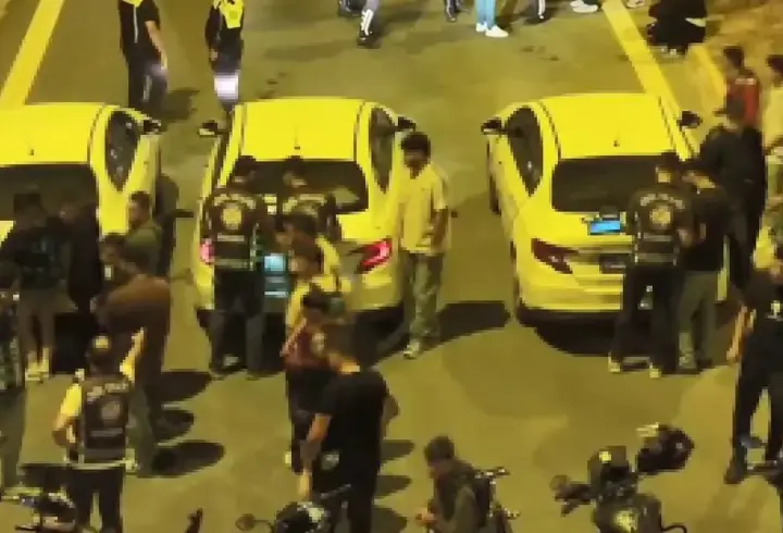 Eyüpsultan'da dron destekli trafik denetimi: 58 gözaltı