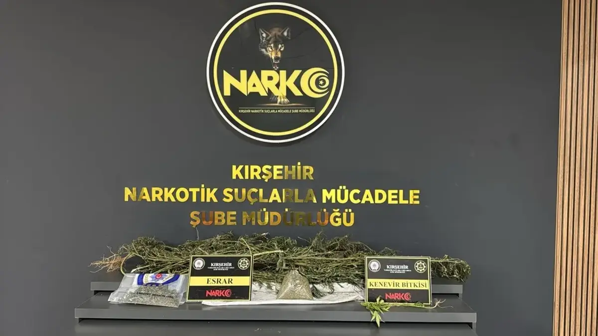 Kırşehir'de Uyuşturucu Operasyonu