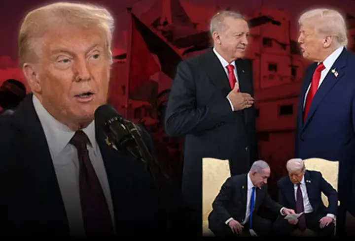 Son Dakika: Trump'tan Gazze açıklaması: Erdoğan çok yardım etti