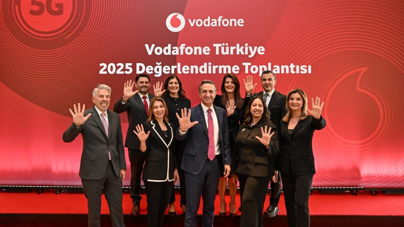 Vodafone'dan Türkiye'ye 480 milyar TL yatırım!