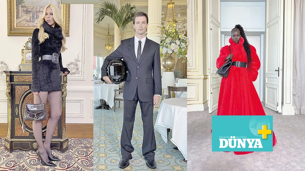 Balenciaga’nın 2025 kış kampanyası: Hollywood ışıltısı