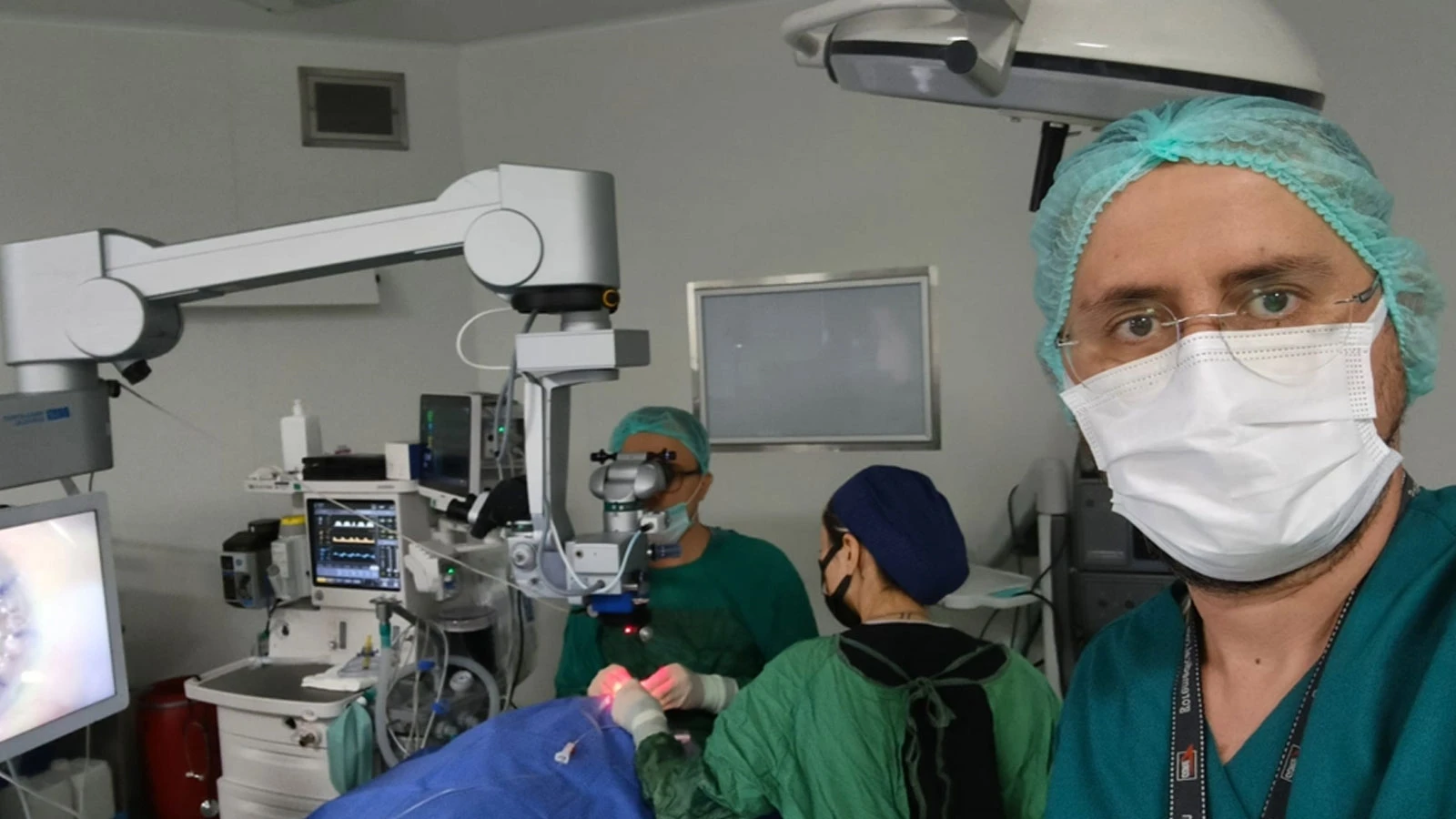 Samsun’da 83 yaşındaki hastaya kornea nakledildi