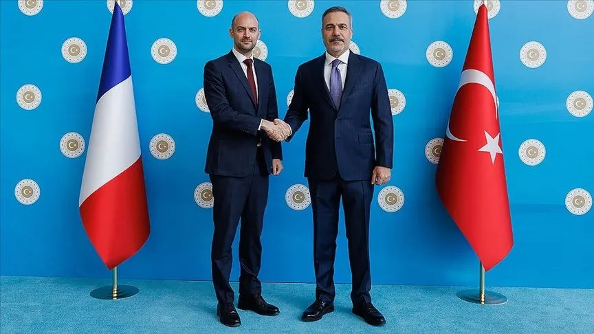 Dışişleri Bakanı Fidan, Fransız mevkidaşı Barrot ile Ankara'da görüştü