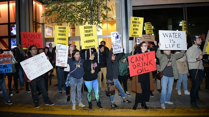 Greenpeace, "North Dakota boru hattı protestoları" nedeniyle milyonlarca dolar tazminat ödeyecek