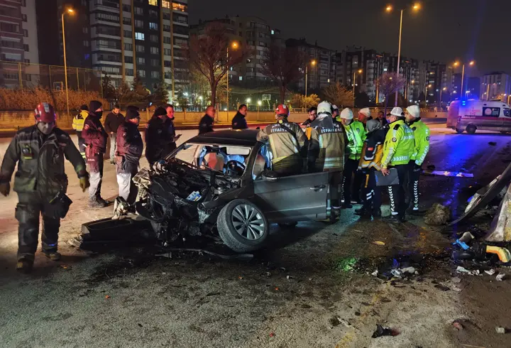 Ankara'daki trafik kazasında ölü sayısı 2'ye yükseldi