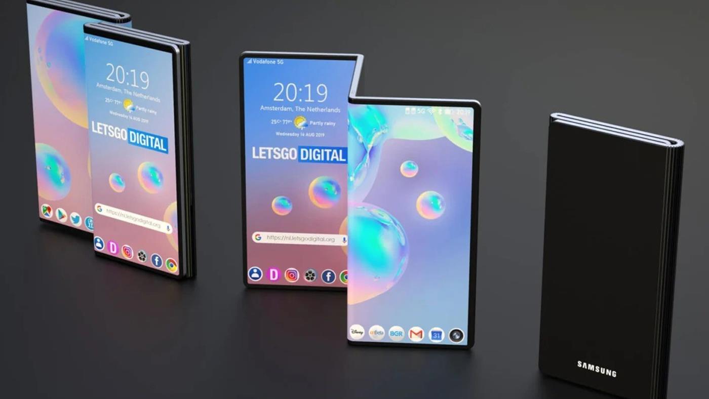 Samsung'un üç katlı telefonu ortaya çıktı: İşte ilk bilgiler