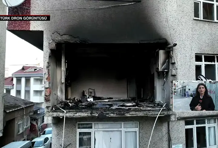 İstanbul'da 6 katlı binada patlama: Hasarın boyutu gün ağarınca ortaya çıktı