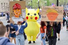 Trump'ın politikaları ABD'nin 50 eyaletinde protesto ediliyor