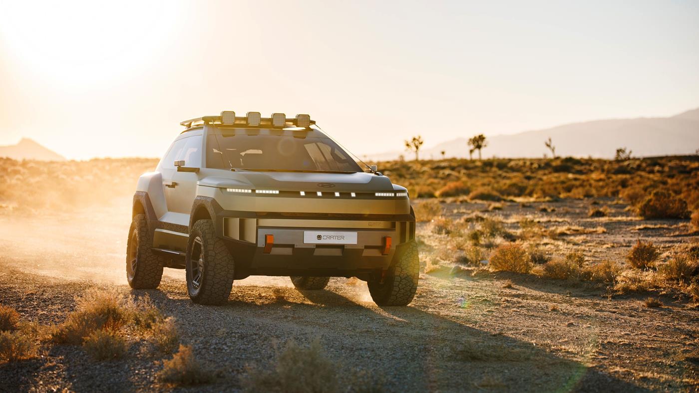 Hyundai, yeni off-road konsepti Crater'i tanıttı