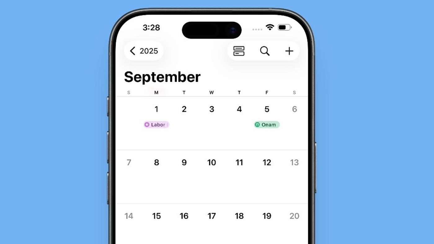 iOS 26'nın yeni sorunu: Takvim uygulamasında arama çalışmıyor!