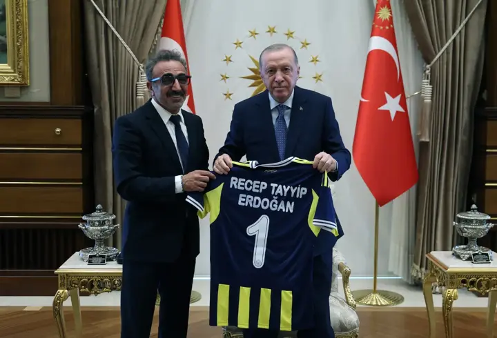 Cumhurbaşkanı Erdoğan, iş insanı Ulukaya'yı kabul etti 
