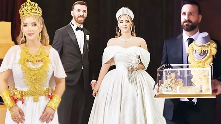 Aleyna Dalveren 5 kiloluk altınlarına kavuştu