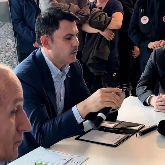 Bakan Kurum Ayazağa'da Yaptığı İnceleme Sonrası Cumhurbaşkanı Erdoğan İle Telefon Görüşmesini Paylaştı