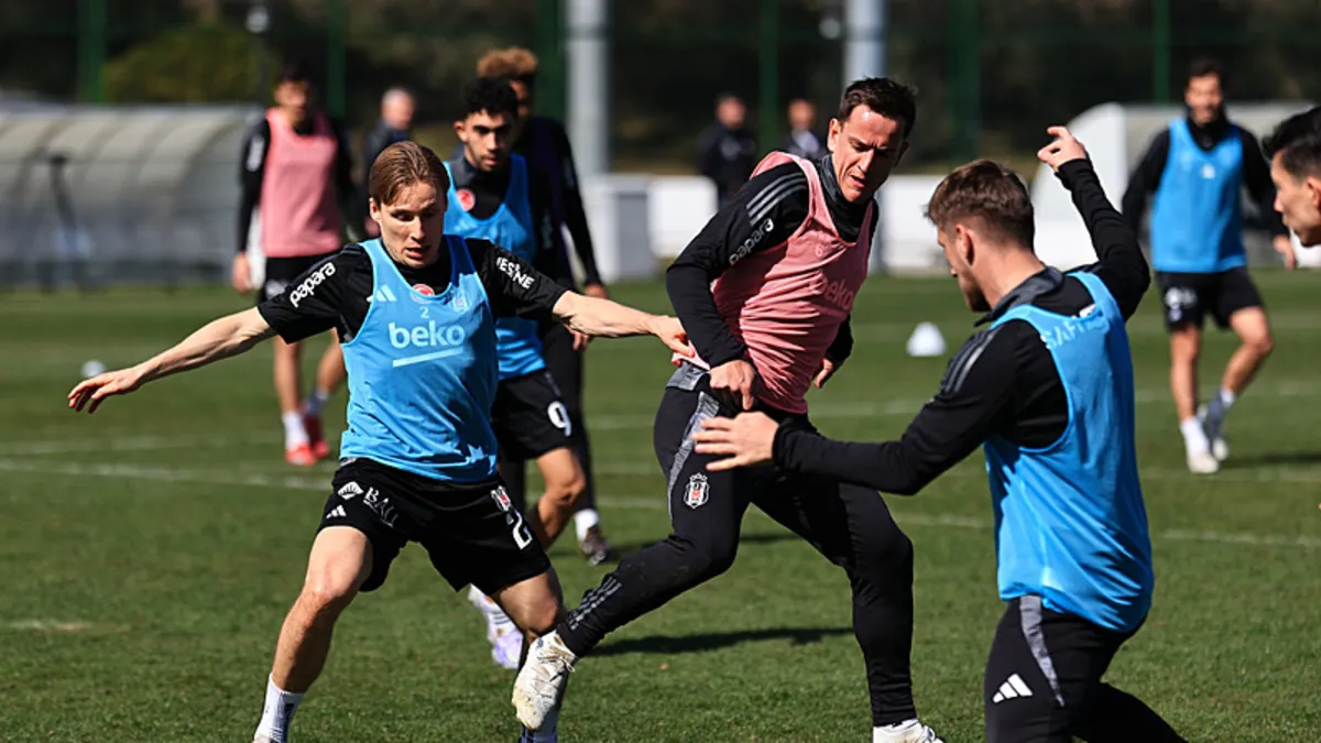 Beşiktaş'ta Gaziantep FK mesaisi sürüyor