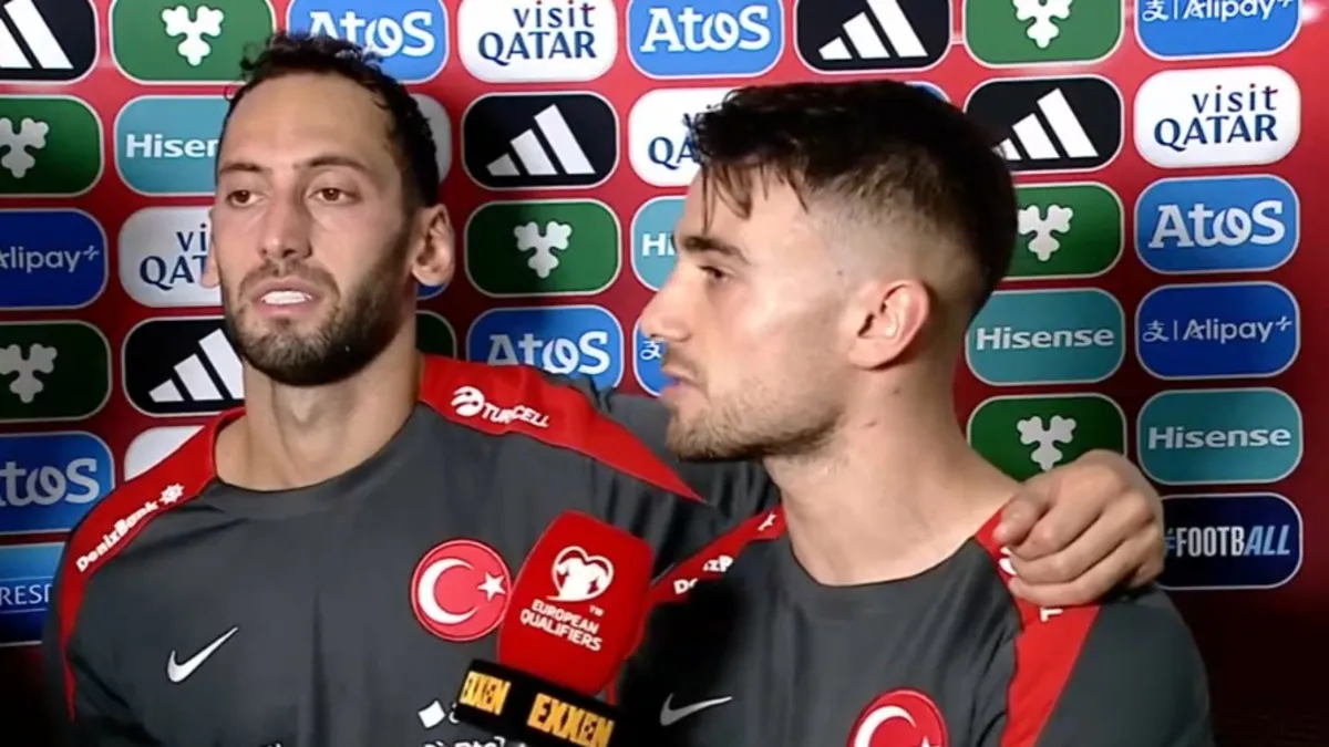 Hakan Çalhanoğlu ve Yunus Akgün'den 'kavga' açıklaması!