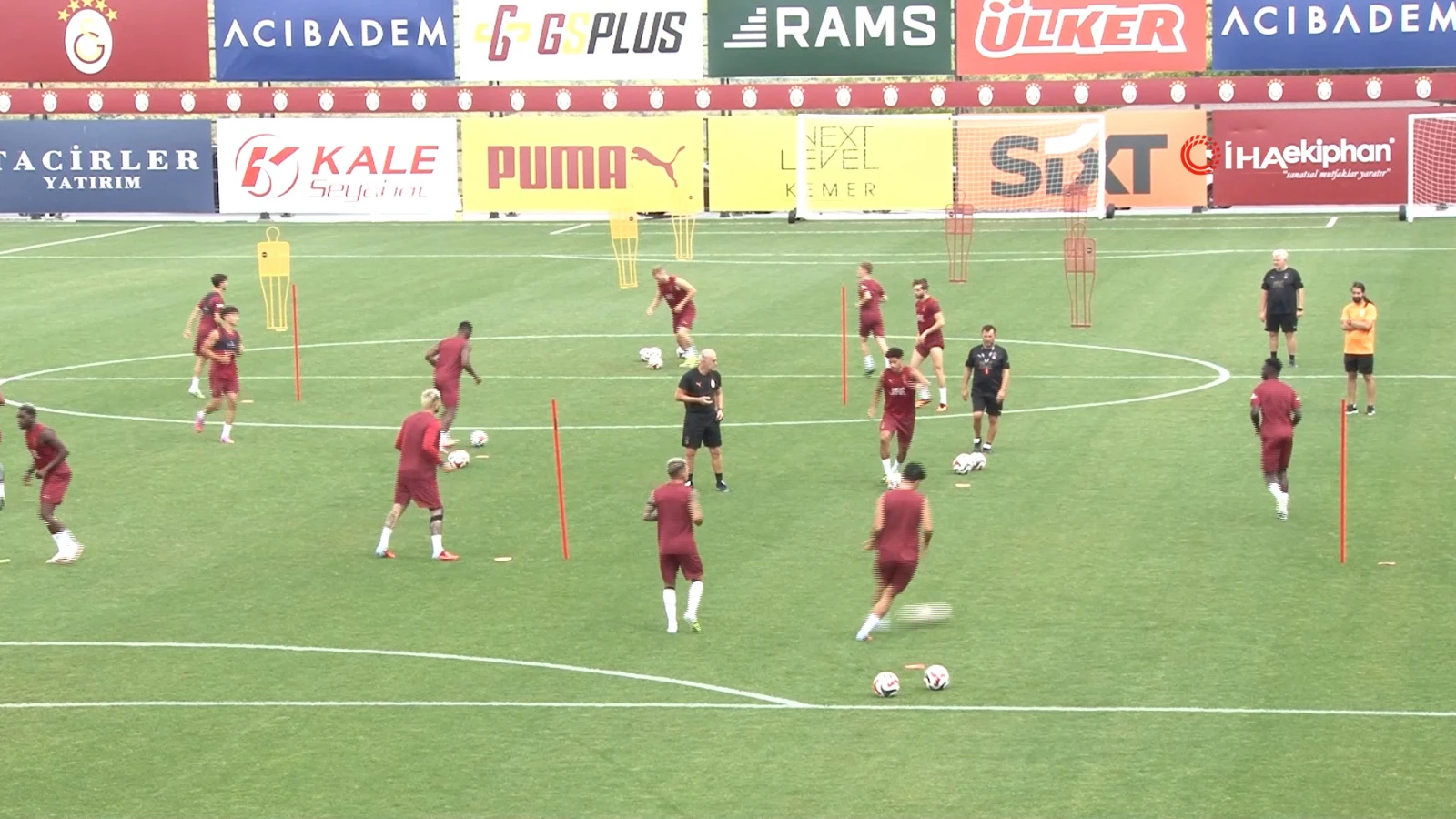 Galatasaray hazırlıklarını sürdürüyor: Rakibi sahasında Fatih Karagümrük