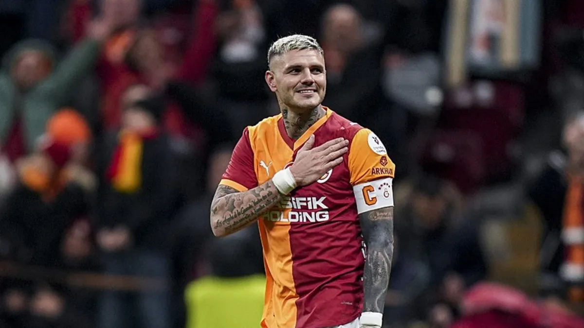Galatasaray'da Mauro Icardi'den dev başarı! Gheorghe Hagi'yi geride bıraktı