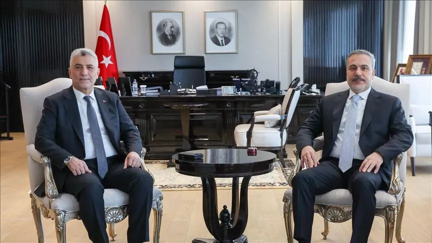Dışişleri Bakanı Fidan, Ticaret Bakanı Bolat ile görüştü