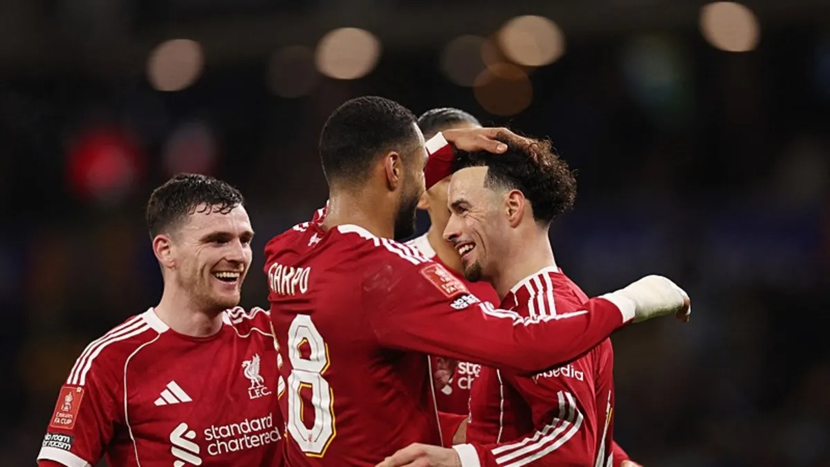 Wolverhampton'ı yenen Liverpool FA Cup'ta üst tura yükseldi!